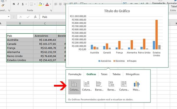 excel gráfico