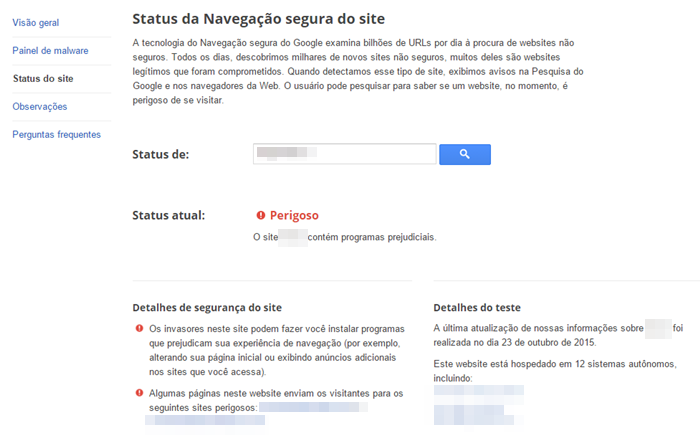 como pular tela vermelha chrome