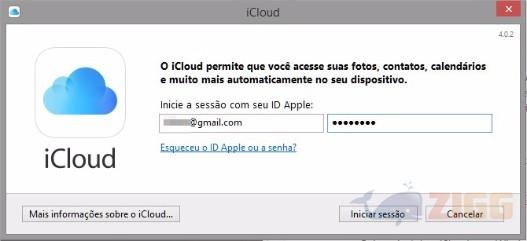 fotos do icloud no windows