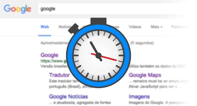 Google vai reduzir tempo de carregamento de páginas a zero