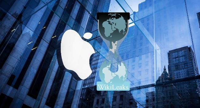 Apple fornece informações de usuários para governo dos EUA, diz WikiLeaks