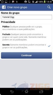 personalize seu grupo