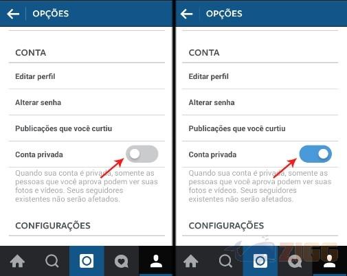 perfil privado instagram