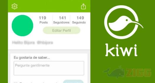 Como mudar foto do perfil no Kiwi