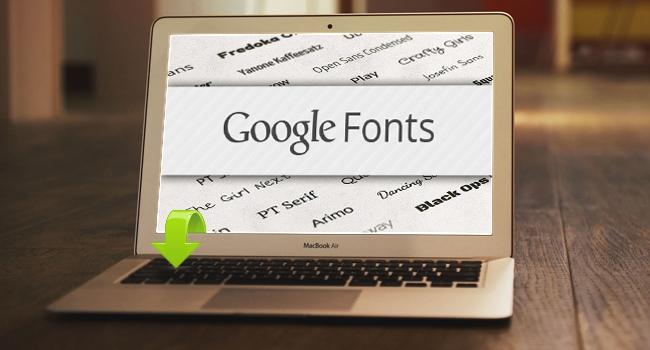 Como baixar todas as fontes do Google Fonts