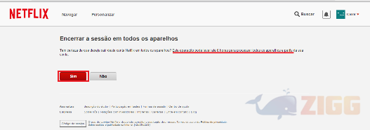 sessão netflix