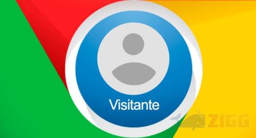 Ative o Modo Visitante do Google Chrome