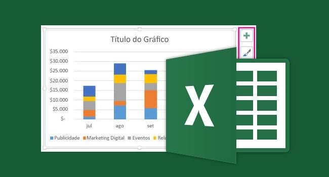 Como criar um gráfico básico no Microsoft Excel 2016