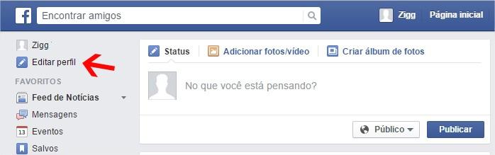 apelido facebook