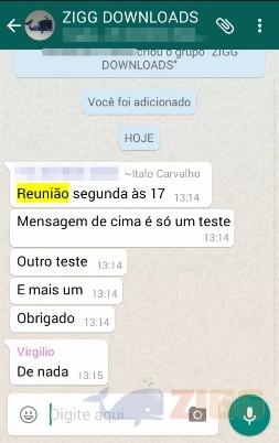 procurar mensagens whatsapp