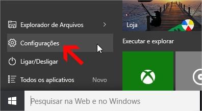 mudar navegador windows 10