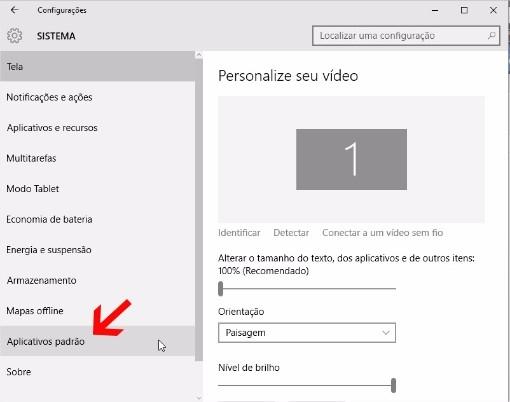 navegador padrão windows 10