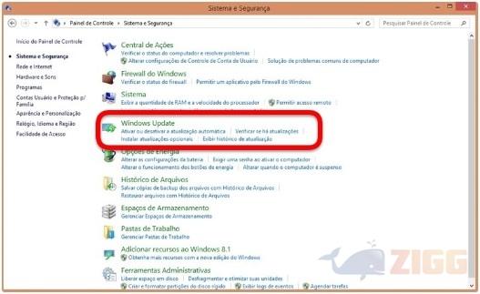 Como desinstalar atualizações do Windows Update