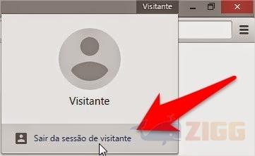 Ative o Modo Visitante para Google Chrome