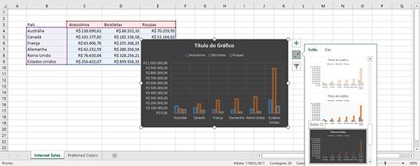 excel gráfico