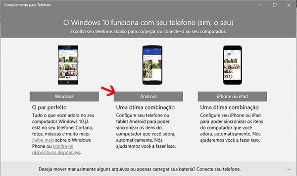 onedrive android windows 10