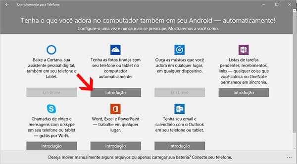 windows 10 android onedrive