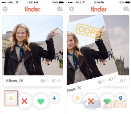 Funções do Tinder