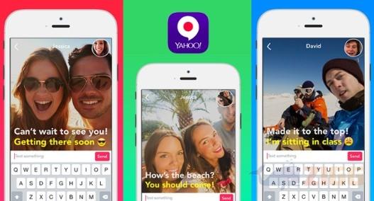 Yahoo lança aplicativo de texto com vídeo