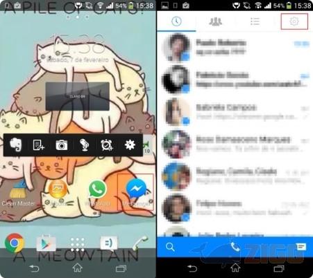 Como salvar fotos do Facebook Messenger no Android