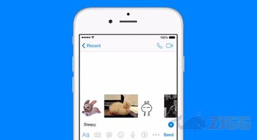 Facebook Messenger testa nova função de gifs e stickers