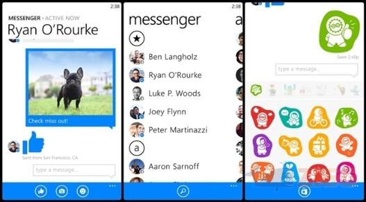 Facebook Messenger para Windows Phone