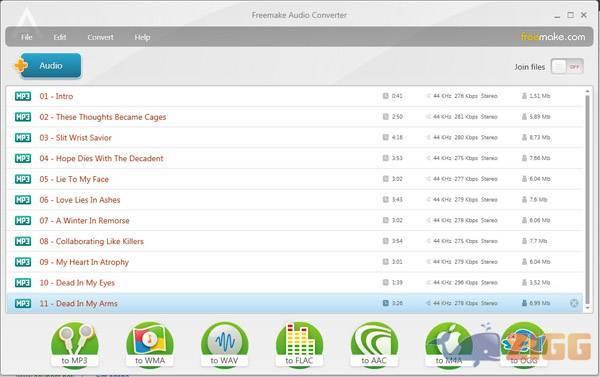 Freemake Audio Converter
