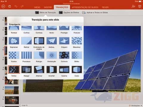 Microsoft PowerPoint Para iPad