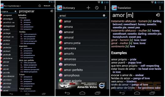 Dicionário Inglês Português para Windows Phone