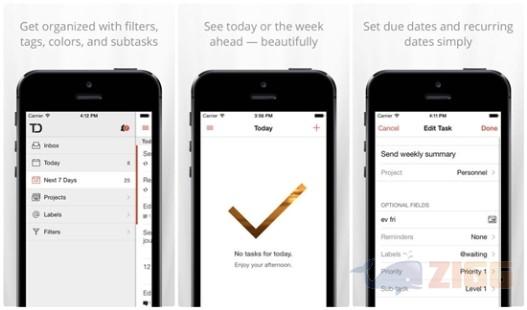 Todoist para iOS