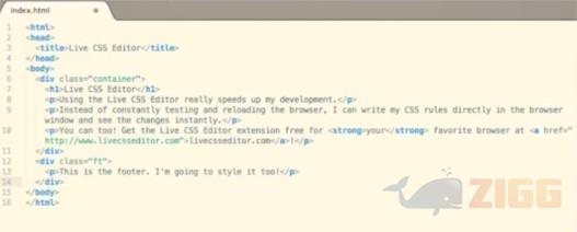 Live CSS Editor