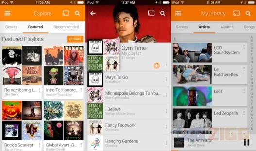 google play music para iphone